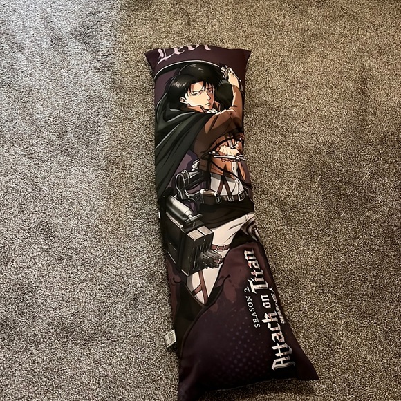 Bioworld Bedding Attack On Titan Levi Body Pillow Poshmark